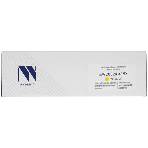 Картридж лазерный NV Print NV-W2032X 415X желтый