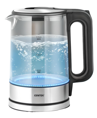 Электр чайнек Centek CT-0032 серебристый