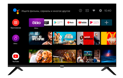 32" (81 см) Телевизор Haier 32 Smart TV BX черный