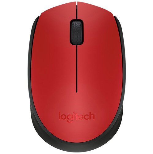 Mouse wireless Logitech M171 [910-004641] red