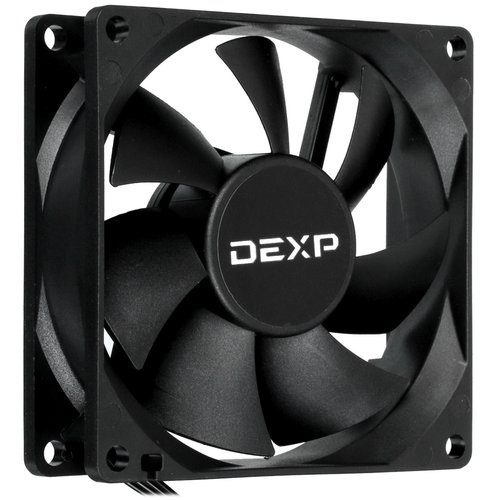 Вентилятор DEXP DX80FDBPWM  черный