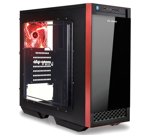 Купить Корпус InWin 503 [IW-BWR147BL] MidTower , USB3.0, окно, без БП ...