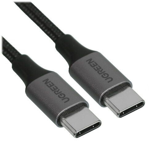 Кабель Ugreen USB Type-C - USB Type-C серый 1 м