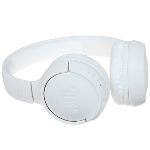 Наушники беспроводные JBL TUNE 560BT  [Накладные, Закрытые, 20-20000 Гц, микр, рег.громк., , BT, разъем USB, белый]