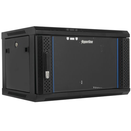 Шкаф коммутационный Hyperline TWB-0645-GP-RAL9004