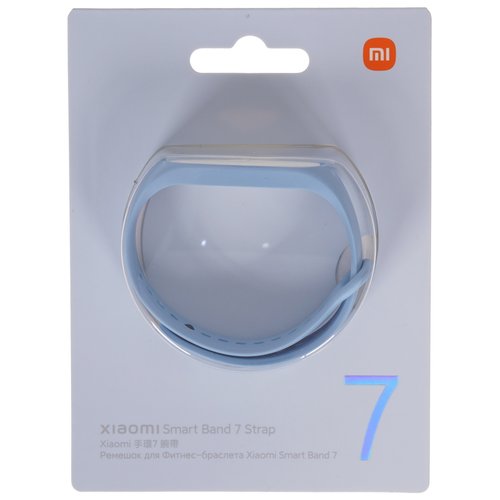 Ремешок Xiaomi для Xiaomi Smart Band 7 голубой