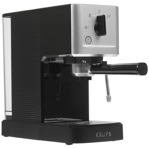 Кофеварка рожковая Krups XP344010 черный