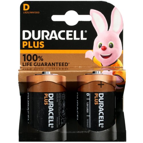 Батарейка Duracell Plus D (LR20/R20/ER34615)