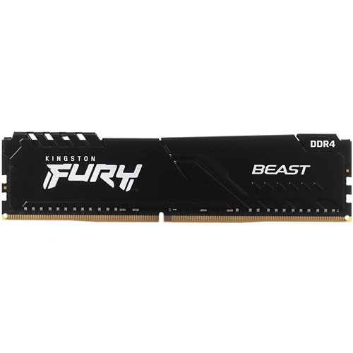 Оперативная память Kingston FURY Beast Black [KF432C16BB1/16] 16 ГБ