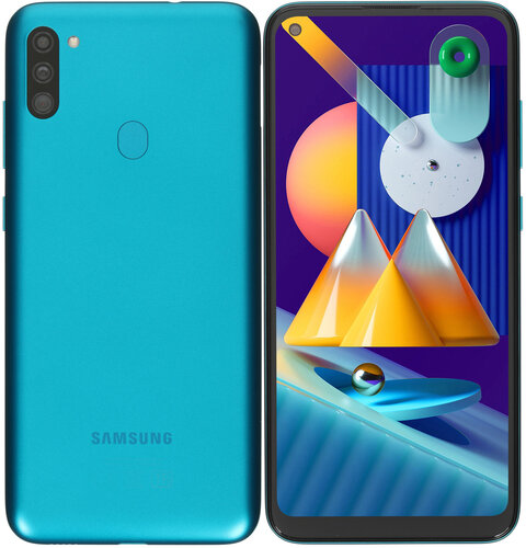 6.4" Смартфон Samsung Galaxy M11 32 ГБ голубой
