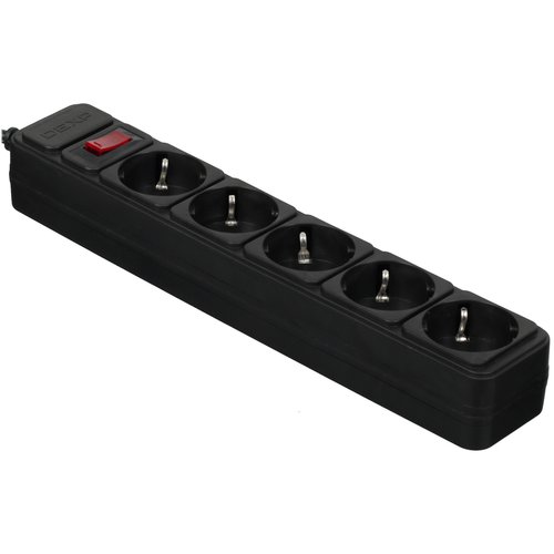 Tarmoq filtri DEXP Standard 530В qora