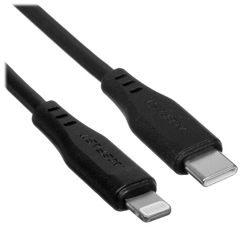 Кабель ACEFAST Lightning 8-pin - USB Type-C черный 1.2 м
