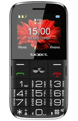 Сотовый телефон teXet TM-B227 черный