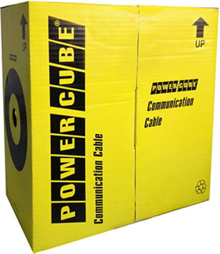 Купить Кабель indoor UTP 4, solid, CU, кат.5е, бухта 100м, Fluke test ...