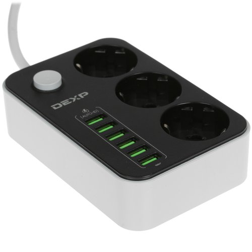 Tarmoq filtri DEXP Home&Office SE3631 qora