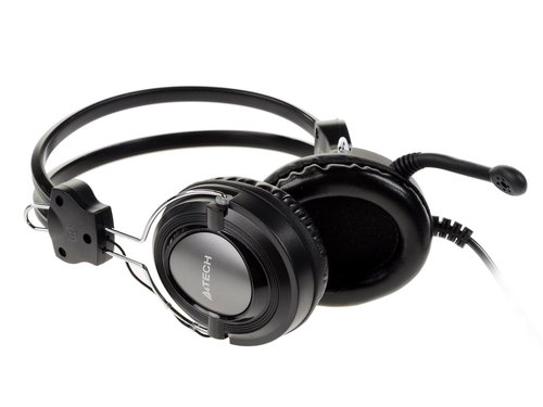 Проводные наушники A4Tech HS-19-1  черный 2012
