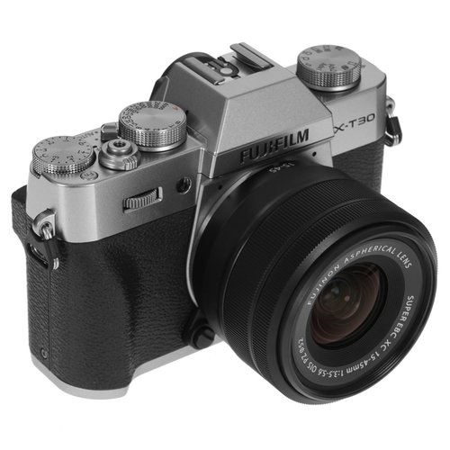Беззеркальный фотоаппарат Fujifilm X-T30 II Kit 15-45mm серебристый