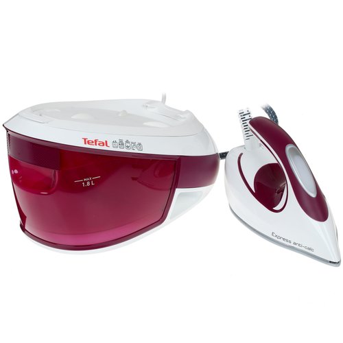 Парогенератор Tefal Express Anti-Calc SV8054E0 бордовый