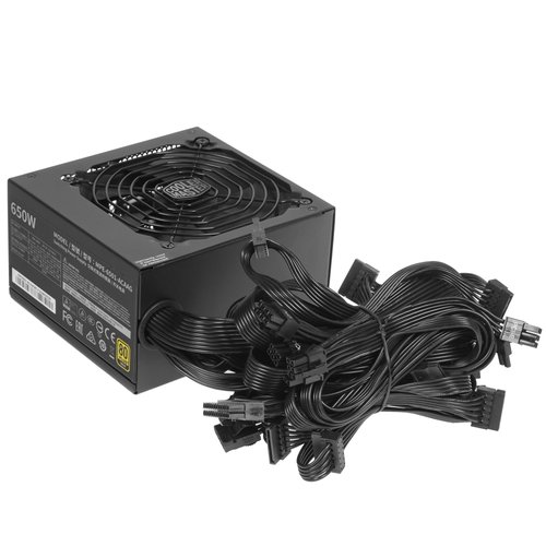 Блок питания Cooler Master MWE GOLD 650 - V2 [MPE-6501-ACAAG] черный