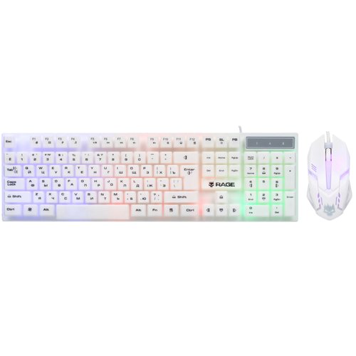 Klaviatura+sichqoncha  simli  Aceline GS Rage 100 oq
