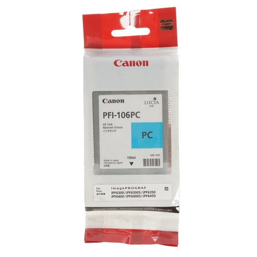 Картридж Canon PFI-106PC голубой