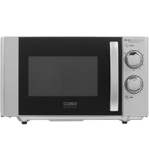 Микроволновая печь CASO MG 20 Ecostyle Ceramic серебристый
