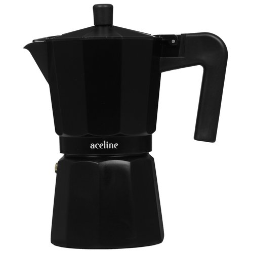 Moka pot Aceline ACM-4 black
