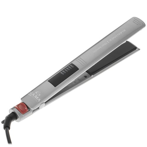Выпрямитель для волос GA.MA Elegance Led Titan Keratin серебристый
