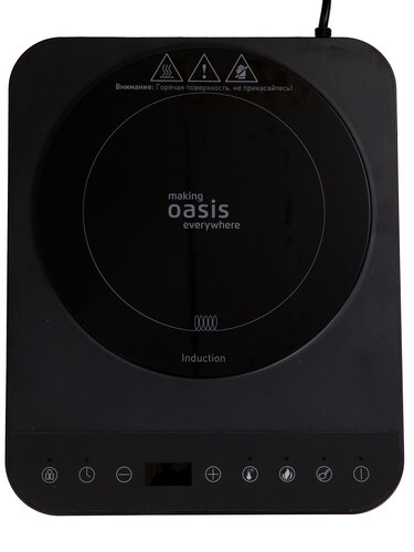Плита компактная электрическая Oasis РI-BK3S черный