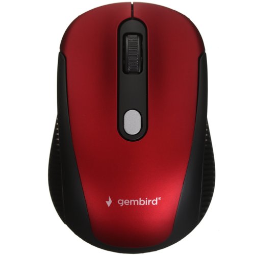 Мышь беспроводная Gembird MUSW-420 [MUSW-420-1] красный