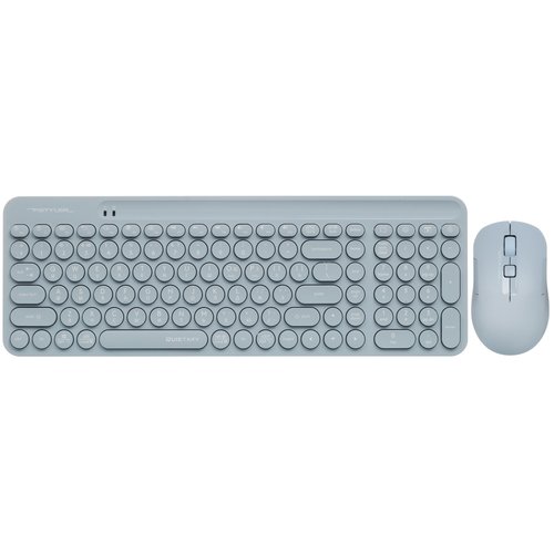 Клавиатура+мышь беспроводная   A4Tech Fstyler FG3300 Air синий
