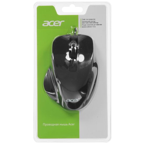 Мышь проводная Acer OMW120 [ZL.MCEEE.00H] черный