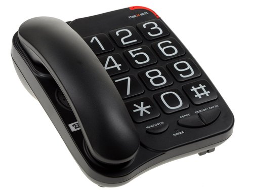 Телефон проводной TeXet ТХ-201