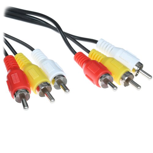 Cable   Aceline 3RCA - 3RCA black