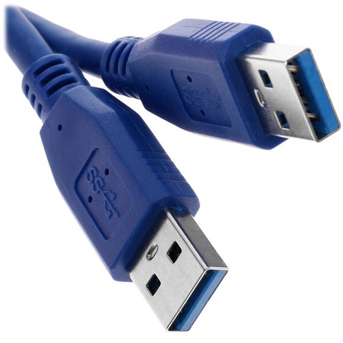 Кабель DEXP USB Type-A - USB Type-A синий