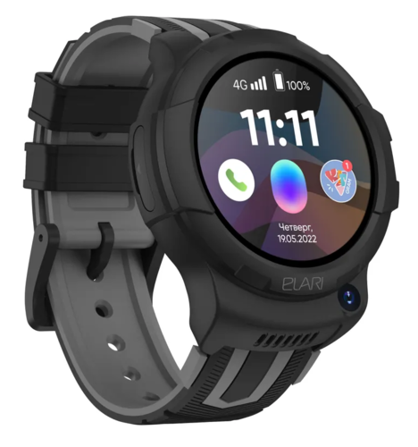 Детские часы ELARI KidPhone 4G Wink черный