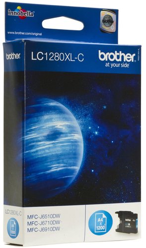 Картридж Brother LC-1280XLC голубой