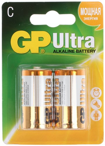 Батарейка GP Ultra C (LR14/ER26500/R14)