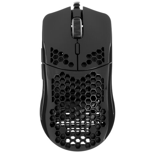Мышь проводная Glorious Model O Minus Glossy [GOM-GBLACK] черный