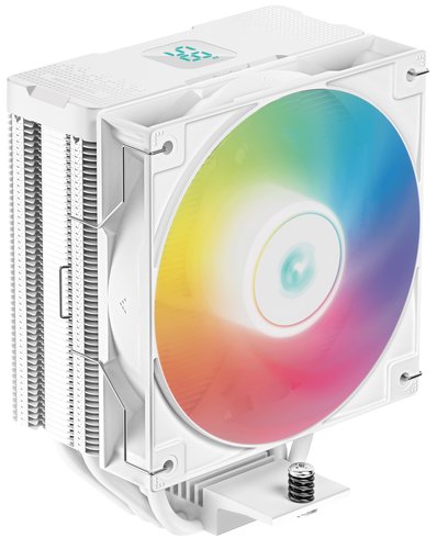 Кулер для процессора DEEPCOOL AG400 DIGITAL WH ARGB [R-AG400-WHADMN-G-1] белый