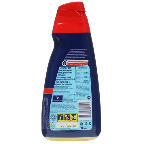 Средство для ПММ Finish Power Gel All in 1