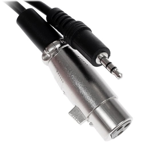 Kabel   DEXP jack 3.5 mm - XLR qora