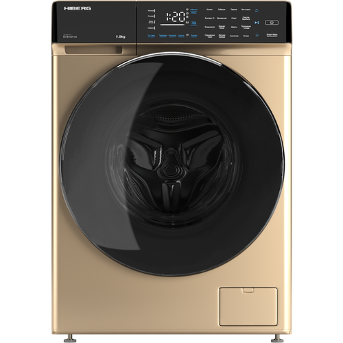 Стиральная машина HIBERG i-DDQ9-812 G золотистый