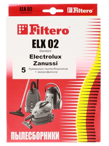 Комплект пылесборник и фильтр Filtero ELX 02 Standard
