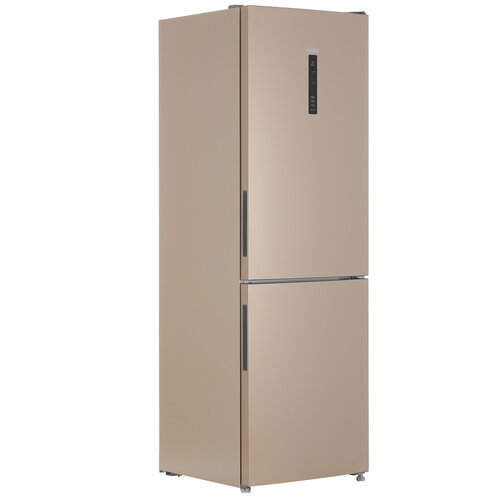 Холодильник с морозильником   Haier CEF535AGG золотистый