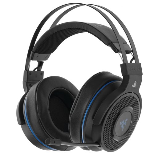 Наушники беспроводные Razer Thresher for PS4 [охватывающие, закрытые, 12-28000 Гц, микр., рег.гром., bluetooth, 3,5мм]