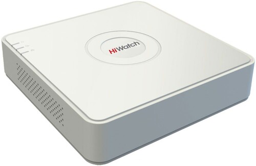 Купить Регистратор видеонаблюдения HiWatch DS-H204Q, 4 канала + 1 ip канал в интернет-магазине DNS. Характеристики, цена  | 1196510.