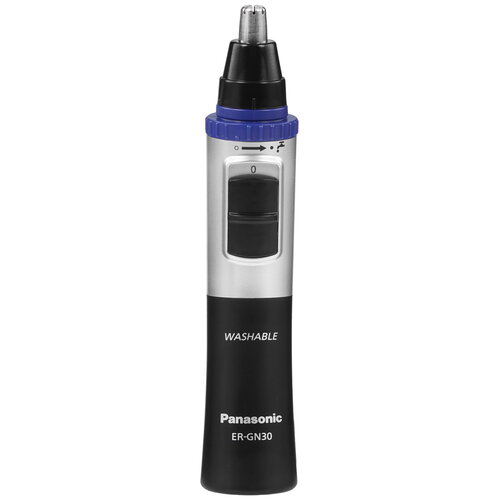 Триммер Panasonic ER-GN30 серебристый/синий, черный
