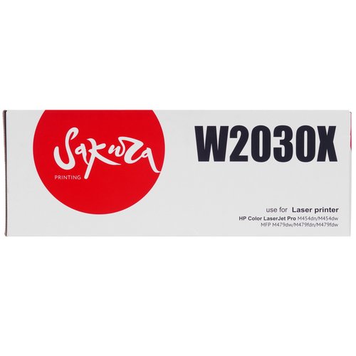 Картридж лазерный SAKURA W2030X черный