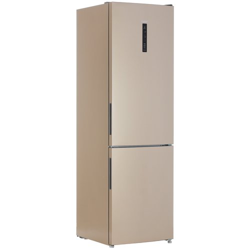 Холодильник с морозильником   Haier CEF537AGG золотистый